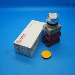 ABW122Y　黄・22Φ押ボタンスイッチ　IDEC　未使用品