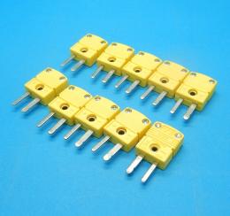 SMP-K-M(10PCS)　小型熱電対オスコネクター　オメガ　未使用品