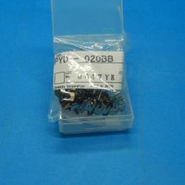 PYD-020BB (47個入)　ソケット用短絡バー(黒)　オムロン　ランクS中古品