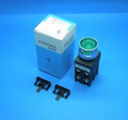 A22FAG2420GLE　緑・22Φ照光式押ボタン　マルヤス電業　未使用品