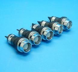 DB24-60PWUS (5PCS)　白・16Φ小型表示灯　マルヤス　未使用品