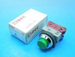 ABS211NG   緑・25Φ押ボタンスイッチ　IDEC　未使用品