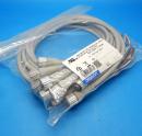 XS2F-D421-B80-F (10本入り)　ケーブル付コネクタ　オムロン　未使用品