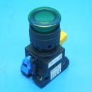 HW1L-M310Q4G　緑・22Φ照光式押しボタン　IDEC　未使用品