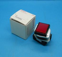 UPQS4B66DNR　赤・25Φパイロットライト長角平形　IDEC　未使用品