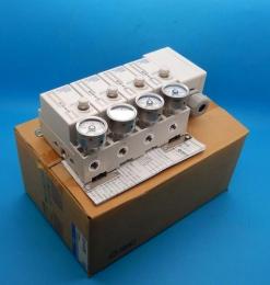 ISA11-4R-01BG　エアキャッチセンサ マニホールド　SMC　ランクS中古品