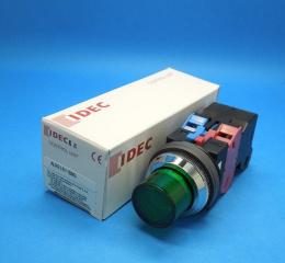 ALN21611DNG　緑・30Φ照光押ボタンスイッチ　IDEC　未使用品
